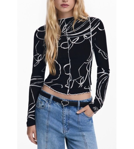 DESIGUAL MARŠKINĖLIAI 25WWTK49