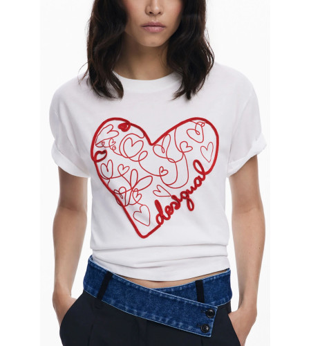 DESIGUAL MARŠKINĖLIAI 25WWTK50