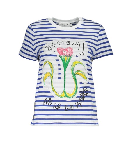 DESIGUAL MARŠKINĖLIAI 23SWTK05